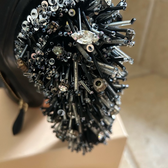 Rare Rochas boots high hill 4 inch black leather - Picture 3 of 11